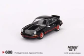 Mini GT 688 Porsche 911 RS 2.7 Black With Red Livery LHD Model Araba - 1