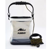 Fubelo Flar Katlanır Balıkçı Kovası (Beyaz) thumbnail 1