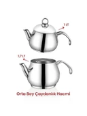 Kahramanlar Alize Ortaboy Çaydanlık Takımı - 3