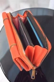 Lederax LD191 Suni Deri Kadın El Cüzdanı Telefon Bölmeli - 3
