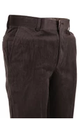 Erkek Kadife Pantolon Normal Kesim Kahverengi RAR01276 - 2