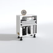 Kenzlife komodin matti byz 48x40x40 ayarlı ayaklı komidin kitaplık thumbnail 2