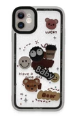 Newface Apple iPhone 11 Kılıf Sweet Desenli Silikon Kapak - 1
