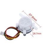 Su Akış Sensörü YF-S401 Debimetre 0.3-6L/Min 3.5mm thumbnail 7