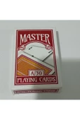 İSKAMBİL OYUN KARTI MASTER KIRMIZI - 1