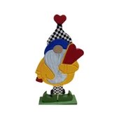 Noel Baba Gnome Ahşap Dekor - Yılbaşı, Noel, Özel Etkinlik - 4