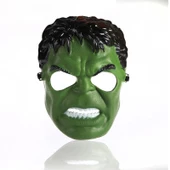 Yeşil Renk Süper Kahraman Dev Adam Hulk Maskesi - 2