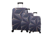 Bagacar Kristal 3lü Set Valiz Kılıfı, 3 lü Valiz Kemeri, 3lü Valiz Etiketi - 2