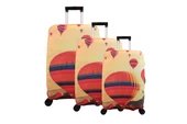 Bagacar Balon 3lü Set Valiz Kılıfı, 3 lü Valiz Kemeri, 3lü Valiz Etiketi - 2
