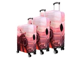 Bagacar Motor 3lü Set Valiz Kılıfı, 3 lü Valiz Kemeri, 3lü Valiz Etiketi thumbnail 2