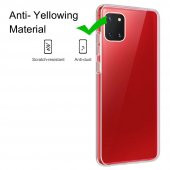 Samsung Galaxy A02s 360 Derece Şeffaf Silikon Kılıf Komple Koruma - 8