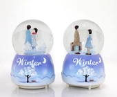 Kar Küresi Işıklı Müzikli Küre 13 Cm Alk288 - 1