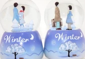 Kar Küresi Işıklı Müzikli Küre 13 Cm Alk288 - 2
