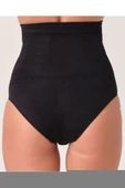 Siyah Kadın Dikişsiz Slip Korse - 780 - 2