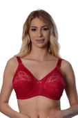 Bordo Dantelli Toparlayıcı Sütyen - 503 - 5