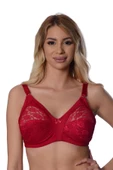 Bordo Dantelli Toparlayıcı Sütyen - 503 - 4