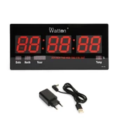 Dijital Duvar ve Masa Saati Wt-109 - 1