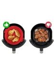 Kalsiyum Mood Silikon Pişirme Kalıbı - Hava Fritözü Kalıbı -airfryer Aksesuar - Tüm Airfryer'lara Uyumlu Airfryer - 5