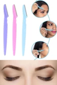 QNİAY Kaş Şekillendirici (3 Lü Set) Kaş Usturası Kaş Düzeltici Cilt Bakım Seti - 3