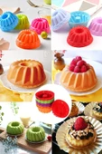 QNİAY Silikon Mini Kek Kalıbı 6 Parça Muffin Kek Kalıbı Pratik Kek Kalıbı - 3