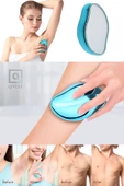 QNİAY Crystal Eraser Epilasyon Aleti Tüy Silgisi Tüy Alıcı Nano Kristal Epilatör Vücut Tüy Kıl Silici - 6
