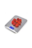QNİAY Dijital Gıda Ölçeği Paslanmaz Çelik (1gr- 5 Kg )hassas Ölçek Lcd Ekran Diyet Ölçü Mutfak Terazisi - 3