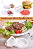 QNİAY Hamburger Ve Köfte Şekillendirici Pratik Köfte Kalıbı Et Izgara Barbekü Mangal Piknik Kamp Köfte - 1