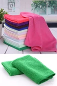 QNİAY Süper Emici 30x30cm 4 Lu Mikrofiber Bez - Yıka Yıka Kullan - 4