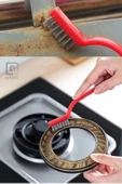 QNİAY 3 Adet Tel Fırça Ocak Fırın Mangal Izgara Airfryer Temizliği Kir Pas Yağ Temizleme Fırçası Pas thumbnail 5