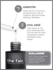 the fair.Arbutin Cilt Tonu Eşitleyici Leke Karşıtı Vegan Cilt Serumu %1 Arbutin+ %0.5 Uva Ursi 30 ml - 2