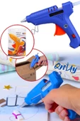 QNİAY Anahtarlı 80 Watt Silikon Tabancası Winnboss Sıcak Mum Silikon Tabancası - 1