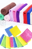 QNİAY Süper Emici 30x30cm 4 Lu Mikrofiber Bez - Yıka Yıka Kullan - 7