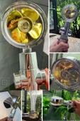 QNİAY Duş Başlığı Turbo Sarı Pervaneli New Tasarım Start Stop Tuşu Duş Başlığı 360 Derece Döner thumbnail 3