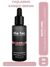 the fair. Days Long Fill-in Collagen Vegan Yaşlanma Karşıtı Peptit Cilt Serumu  3 Hidrolize Kolajen 30 ml - 1