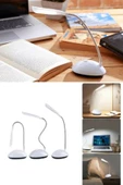 QNİAY Pratik Bükülebilir Led Masa Lambası Pilli Taşınabilir Led - 1