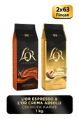 L'OR - Espresso Colombıa Crema Absolu Classıc Çekirdek Kahve 500 gr x 2 Adet - 1