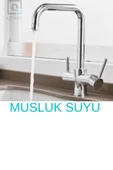 Kalsiyum Mood Su Arıtma Cihazı Için 3 Yollu Arıtmalı Evye Bataryalı Musluk(sıcak ,soğuk ,arıtılmış Su) Qtr548 - 8