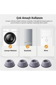 QNİAY Çamaşır Makinesi Titreşim Önleyici Mobilya Kaydırmaz Ayak 4 Lü Set - 5