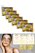 QNİAY Kolajen Gözaltı Maskesi Gold Göz Altı Maskesi Altın Yüz Cilt Bakımı 4 Paket Bio-collagen Nemlendir - 5
