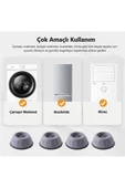 QNİAY 4 Adet Çamaşır Makinesi Veya Kurutma Makineleri Için Uyumlu Silikon Ses Ve Titreşim Azaltıcı Ayak - 6