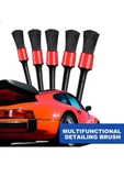 QNİAY 5 Adet Detay Araç Içi Oto Temizleme Fırçası Seti Otomobil Kamyon Motosiklet Karavanlar Tekne thumbnail 1