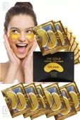 QNİAY Collagen Göz Maskesi Göz Altı Torbası Şişlik Giderici Nemlendirme 1çift Kolajen 24k Gold Maske - 3