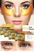 QNİAY Collagen Göz Maskesi Göz Altı Torbası Şişlik Giderici Nemlendirme 1çift Kolajen 24k Gold Maske - 6
