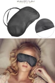 QNİAY Seyahat Maskesi Uyku Göz Bandı Göz Dinlendirici Maske (1 ADET) - 3