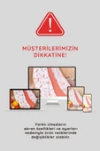 Luckka Dijital Baskılı 3'lü Müslin Örtü Seti - 75x75 cm - ZT5000  Gri - 6