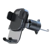 Telefon Tutucu Havalandırma Tip Kancalı Siyah Parlak Model - 2