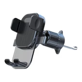 Telefon Tutucu Havalandırma Tip Kancalı Siyah Parlak Model - 1