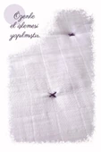 %100 Pamuk Çocuk Müslin Yorgan - El İşlemeli 100x150 cm - ZTD200 ZT097 - 2