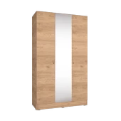 Trendline 3 Kapaklı Aynalı Gardırop-Florida Meşe 120x207x53 cm - 7
