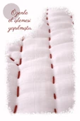 %100 Pamuk Çocuk Müslin Yorgan - El İşlemeli 100x150 cm - ZTD200  ZT111 - 3